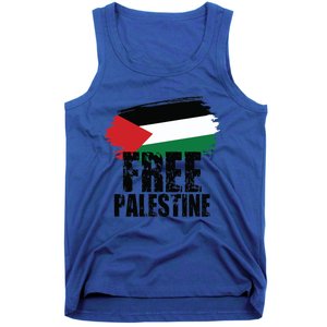 Free Palestine Free Gaza Palestian Voice Meaningful Gift Tank Top