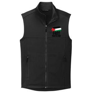 Free Palestine Free Gaza Palestian Voice Meaningful Gift Collective Smooth Fleece Vest