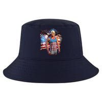 Funny Patriotic Fourth Of July Buff George Washington Cool Comfort Performance Bucket Hat