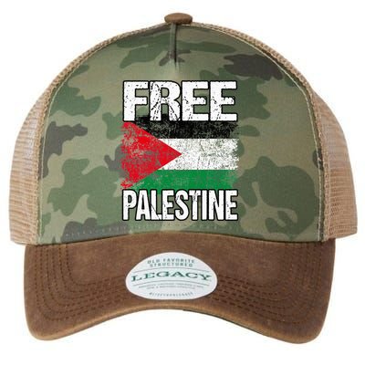 Free Palestine Flag Save Gaza Strip Palestinian Legacy Tie Dye Trucker Hat