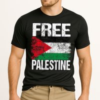 Free Palestine Flag Save Gaza Strip Palestinian Cooling Performance Crew T-Shirt