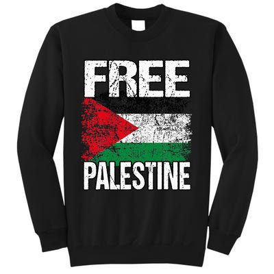 Free Palestine Flag Save Gaza Strip Palestinian Sweatshirt