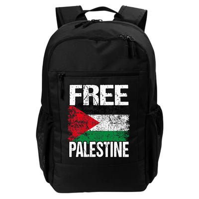 Free Palestine Flag Save Gaza Strip Palestinian Backpack
