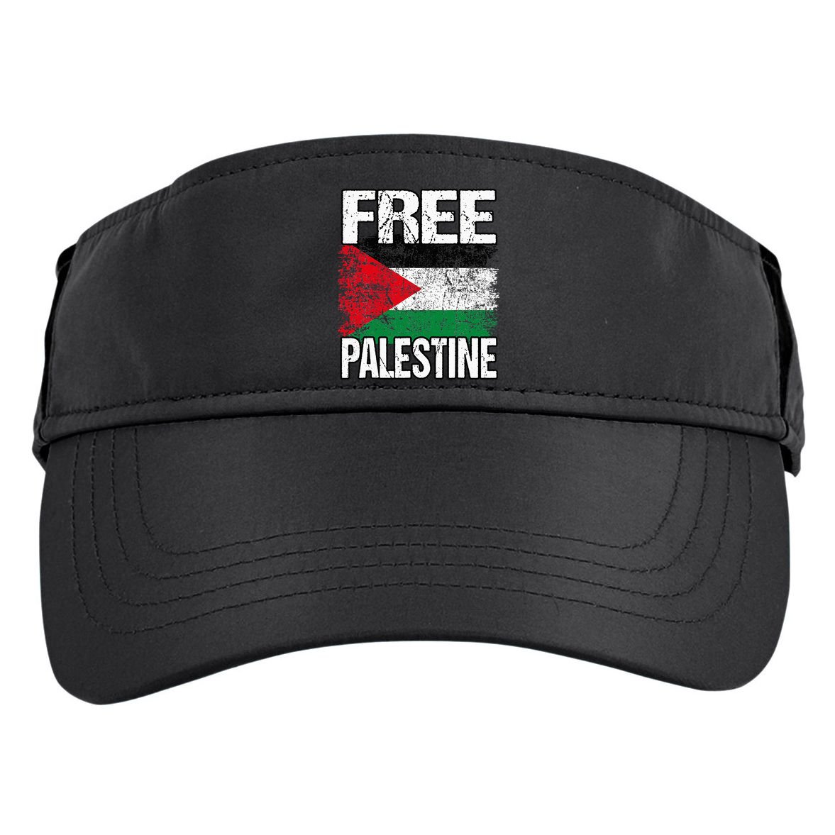 Free Palestine Flag Save Gaza Strip Palestinian Adult Drive Performance Visor
