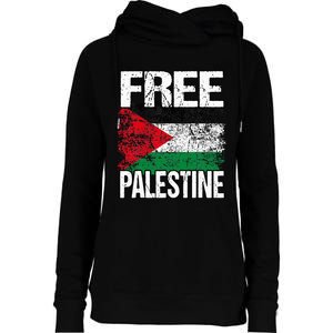 Free Palestine Flag Save Gaza Strip Palestinian Womens Funnel Neck Pullover Hood