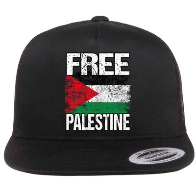 Free Palestine Flag Save Gaza Strip Palestinian Flatbill Hat