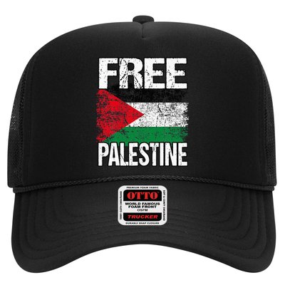 Free Palestine Flag Save Gaza Strip Palestinian Trucker Hat