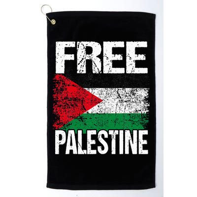 Free Palestine Flag Save Gaza Strip Palestinian Golf Towel
