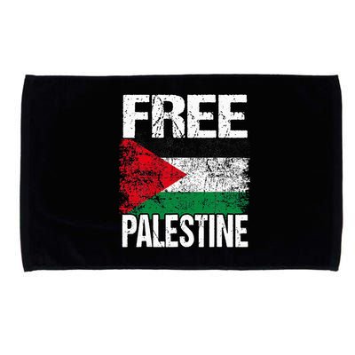 Free Palestine Flag Save Gaza Strip Palestinian Microfiber Hand Towel