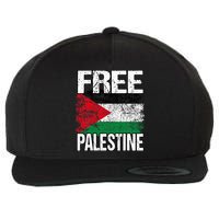Free Palestine Flag Save Gaza Strip Palestinian Wool Snapback Cap