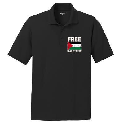 Free Palestine Free Gaza Funny Gift PosiCharge RacerMesh Polo