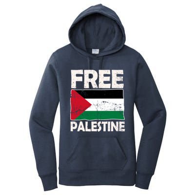 Free Palestine Free Gaza Funny Gift Women's Pullover Hoodie