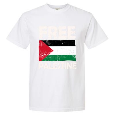 Free Palestine Free Gaza Funny Gift Garment-Dyed Heavyweight T-Shirt