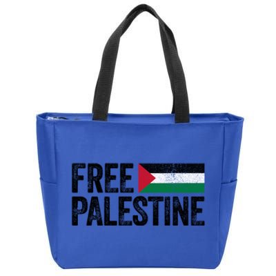 Free Palestine Free Gaza Gift Zip Tote Bag