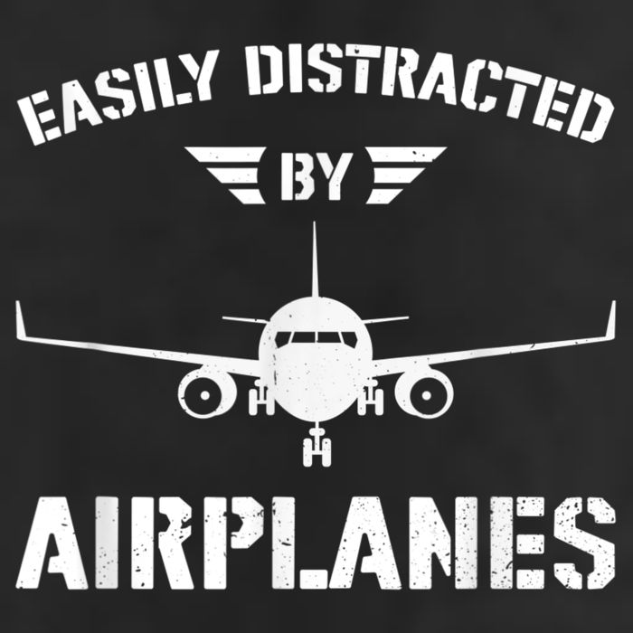 Funny Plane Flying Design For Pilot & Aviation Fans Airplane Large Microfiber Waffle Golf Towel