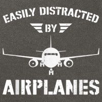 Funny Plane Flying Design For Pilot & Aviation Fans Airplane Cotton Canvas Backpack