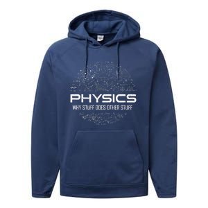 Funny Physics Funny Science Lover Science Teacher Science Performance Fleece Hoodie