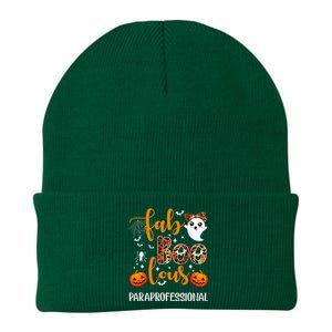 Faboolous Paraprofessional Funny Para Squad Happy Halloween Knit Cap Winter Beanie