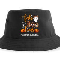 Faboolous Paraprofessional Funny Para Squad Happy Halloween Sustainable Bucket Hat