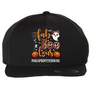 Faboolous Paraprofessional Funny Para Squad Happy Halloween Wool Snapback Cap