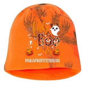 Faboolous Paraprofessional Funny Para Squad Happy Halloween Kati - Camo Knit Beanie