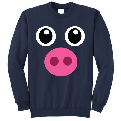 Funny Pig Face Shirts Swine Halloween Costume Gift Sweatshirt