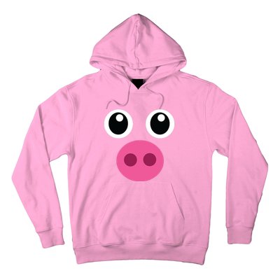 Funny Pig Face Shirts Swine Halloween Costume Gift Hoodie