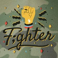 Fighter Powerful Fist Legacy Tie Dye Trucker Hat
