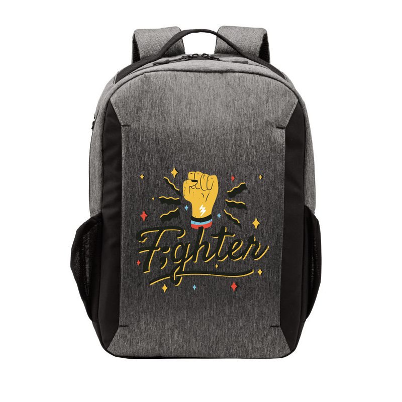 Fighter Powerful Fist Vector Backpack