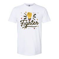 Fighter Powerful Fist Softstyle® CVC T-Shirt