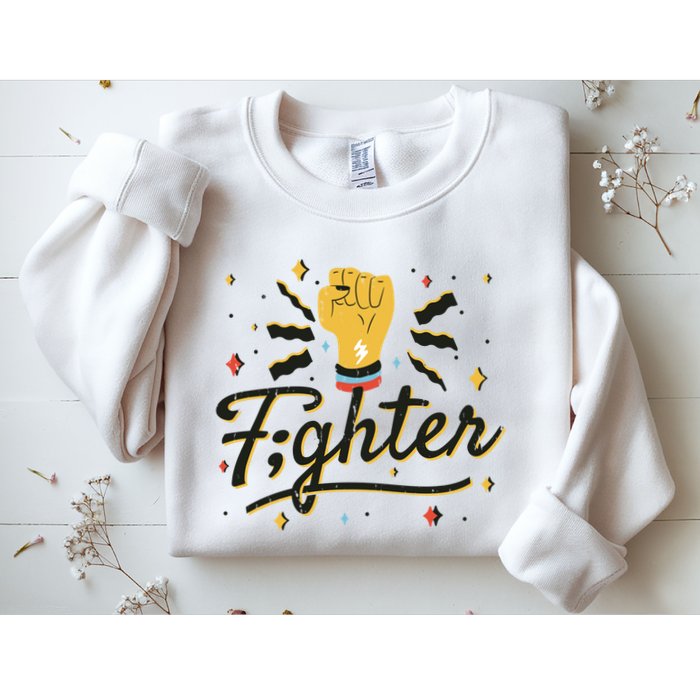 Fighter Powerful Fist Sweatshirt