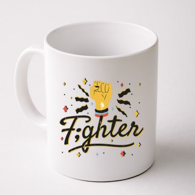 Fighter Powerful Fist Coffee Mug