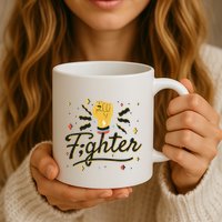 Fighter Powerful Fist Mug
