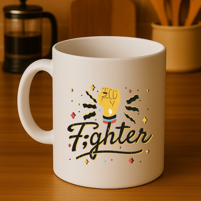 Fighter Powerful Fist Mug