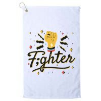 Fighter Powerful Fist Golf Towel