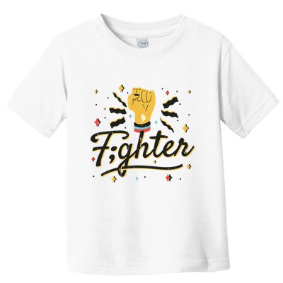 Fighter Powerful Fist Toddler T-Shirt
