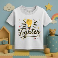 Fighter Powerful Fist Toddler T-Shirt