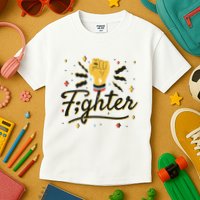 Fighter Powerful Fist Kids T-Shirt