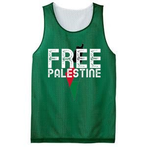 Free Palestine Flag Arabic Free Gaza Palestinian Flag Mesh Reversible Basketball Jersey Tank