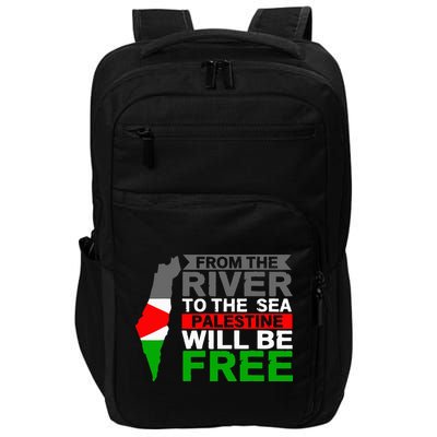 Free Palestine Impact Tech Backpack