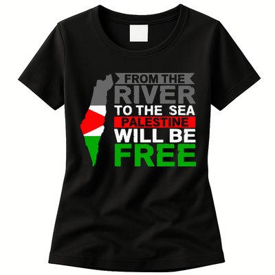 Free Palestine Womens T-Shirt