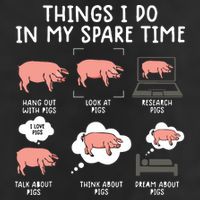 Funny Pig For Men Pig Shirts For Women Pig Tee Farm 15oz Campfire Ceramic Mug