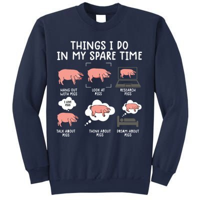 Funny Pig For Men Pig Shirts For Women Pig Tee Farm Sweatshirt