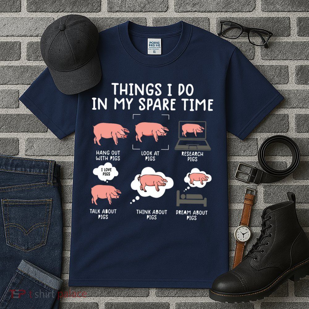 Funny Pig For Men Pig Shirts For Women Pig Tee Farm Tall T-Shirt