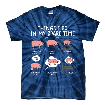 Funny Pig For Men Pig Shirts For Women Pig Tee Farm Tie-Dye T-Shirt