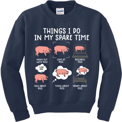 Funny Pig For Men Pig Shirts For Women Pig Tee Farm Kids Sweatshirt