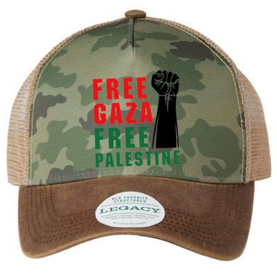 Free Palestine Legacy Tie Dye Trucker Hat