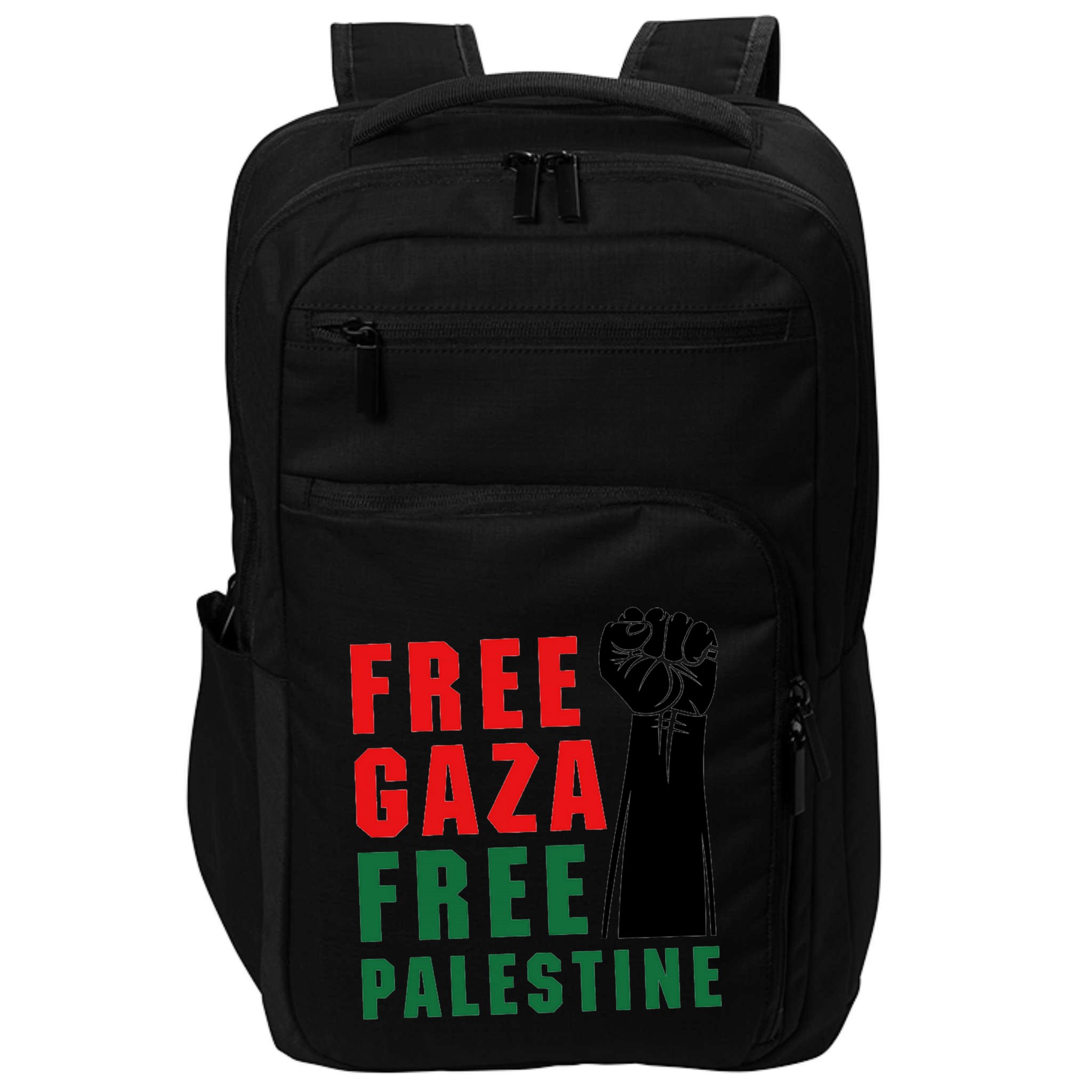 Free Palestine Impact Tech Backpack
