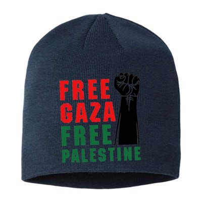 Free Palestine Sustainable Beanie