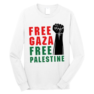 Free Palestine Long Sleeve Shirt